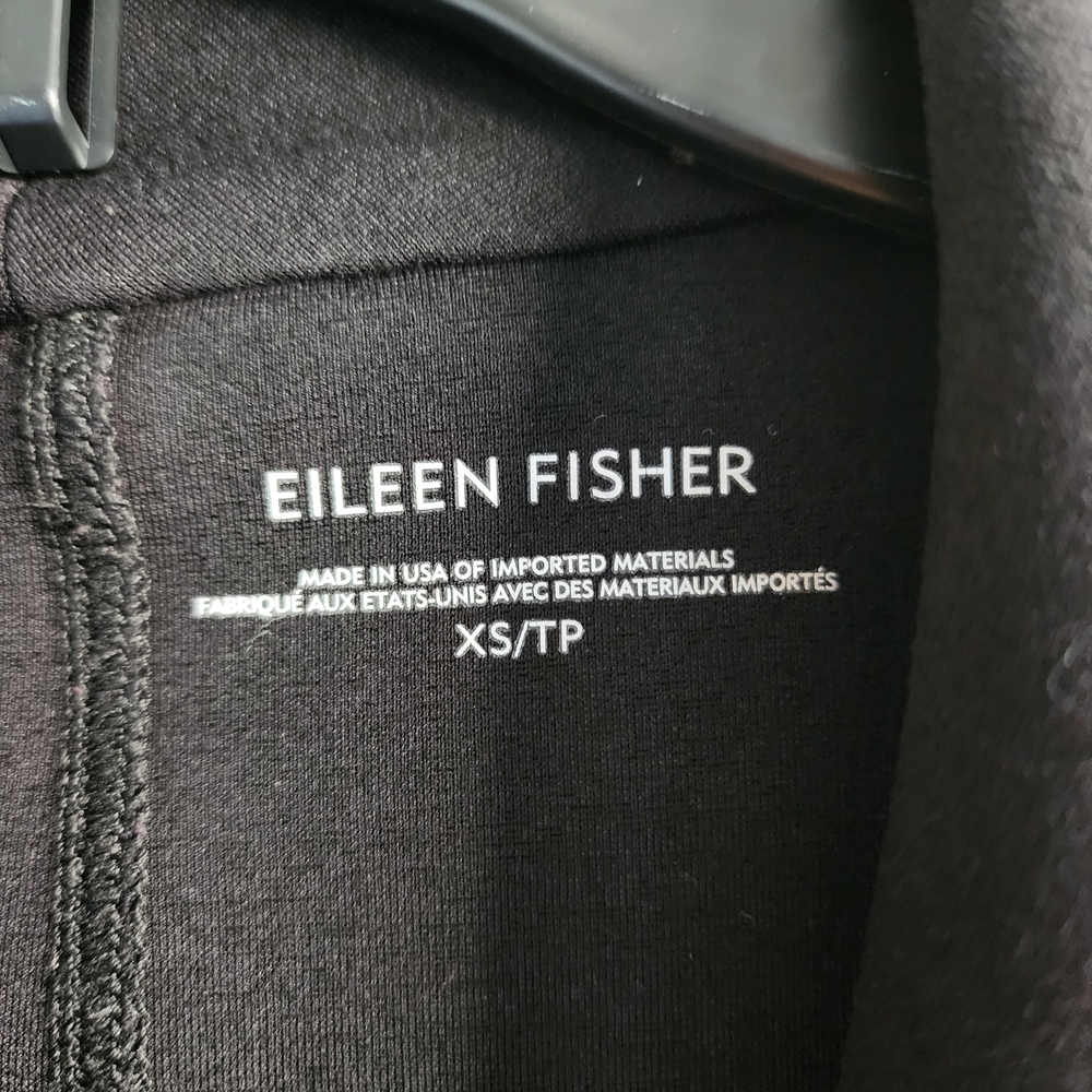 Eileen Fisher Black Utility Jacket - Picture 4 of 8